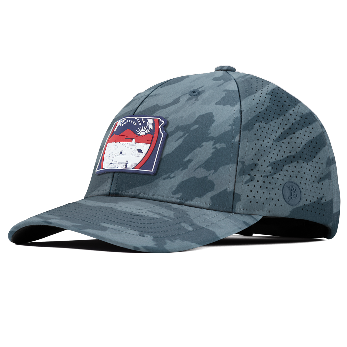 Kansas Patriot Series Elite Curved Marine Camo