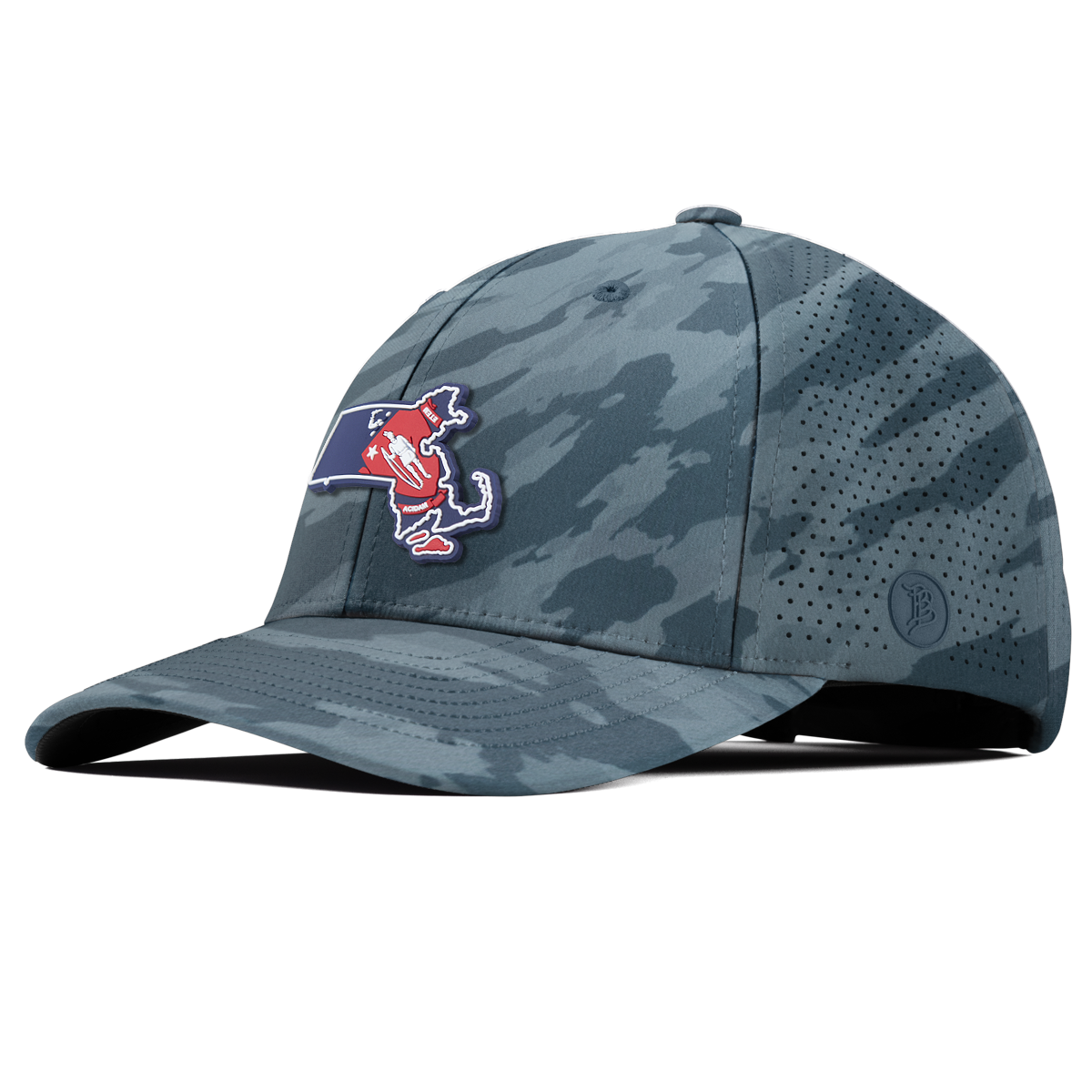 Massachusetts Patriot Series Elite Curved Marine Camo