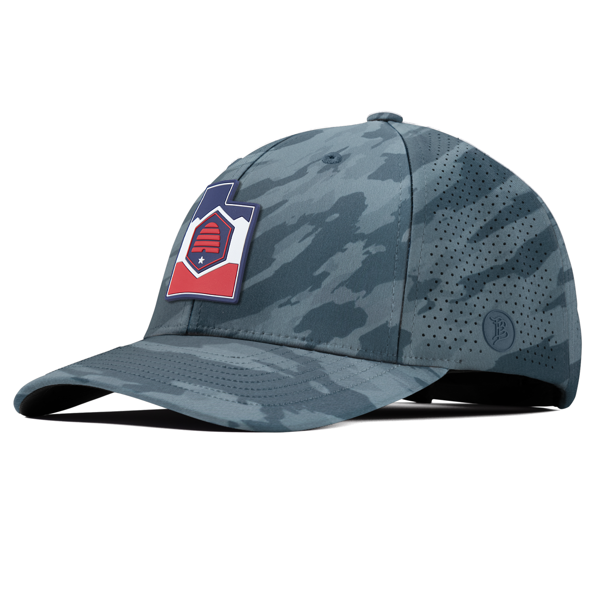 Utah Patriot Series Elite Curved Marine Camo