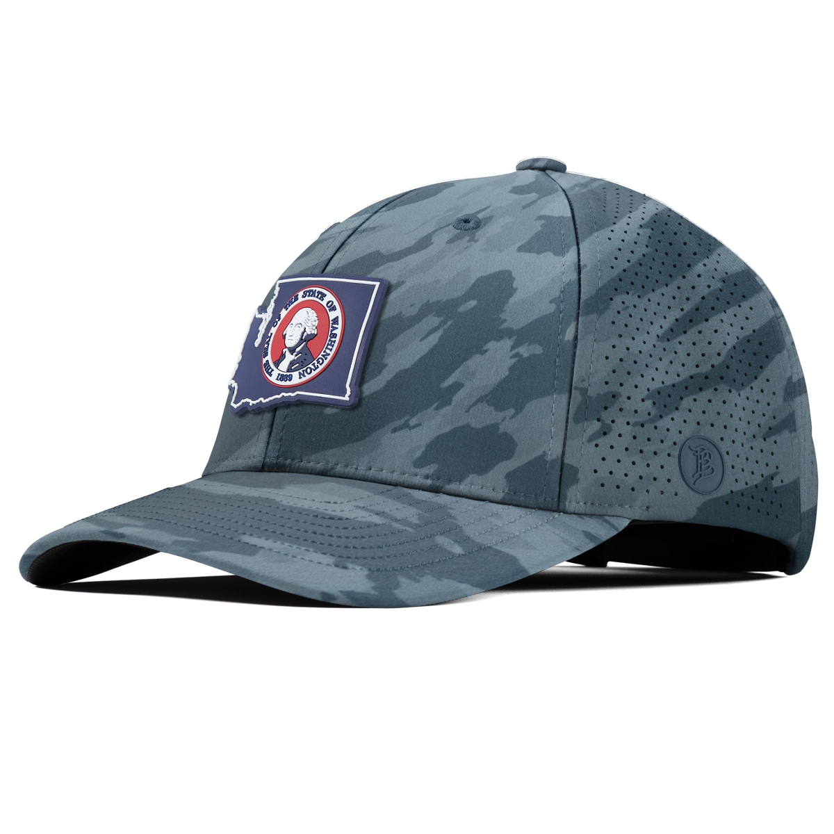 Washington Patriot Series Elite Curved Marine Camo