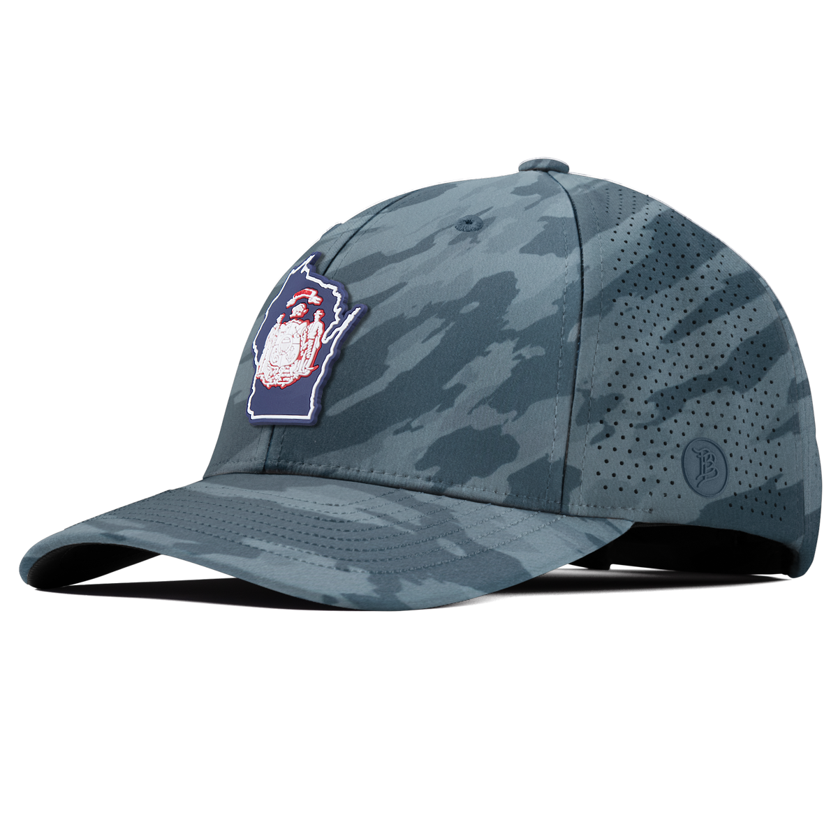 Wisconsin Patriot Series Elite Curved Marine Camo