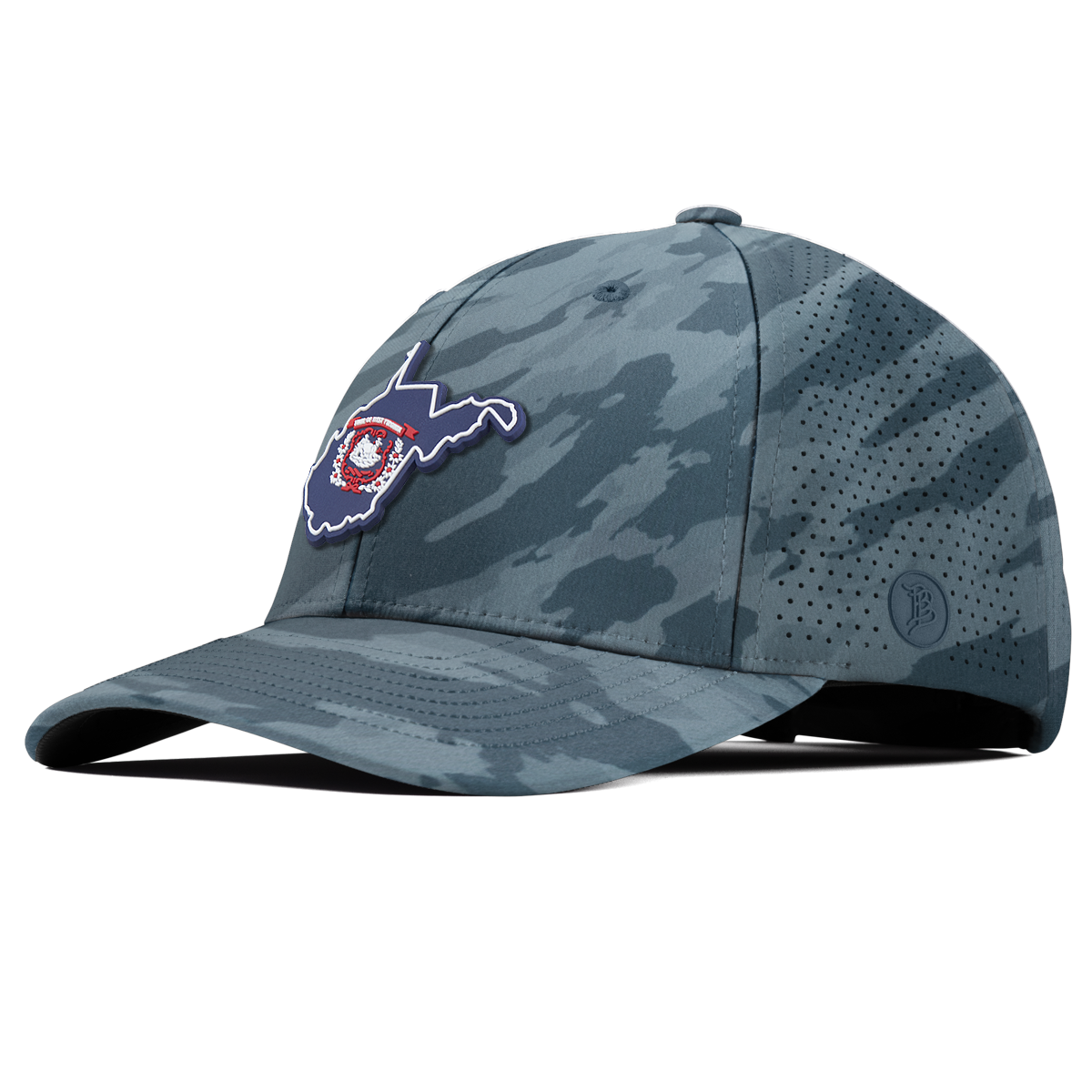 West Virginia Patriot Series Elite Curved Back Marine Camo