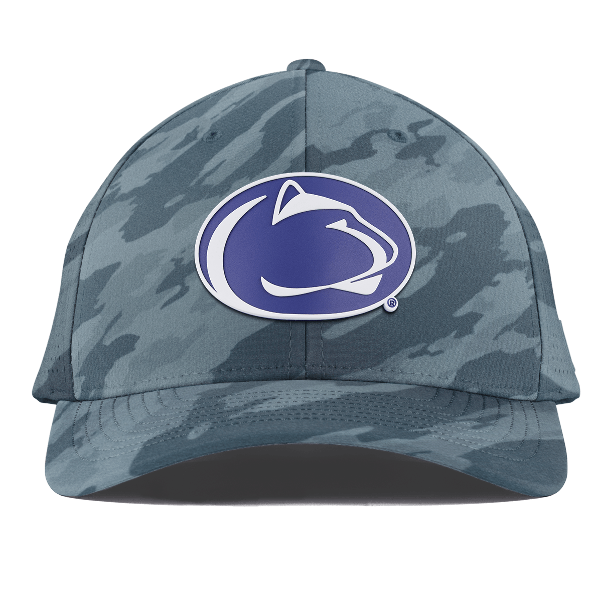 Pennsylvania State University "Penn State Team Logo" Curved Elite Marine Camo