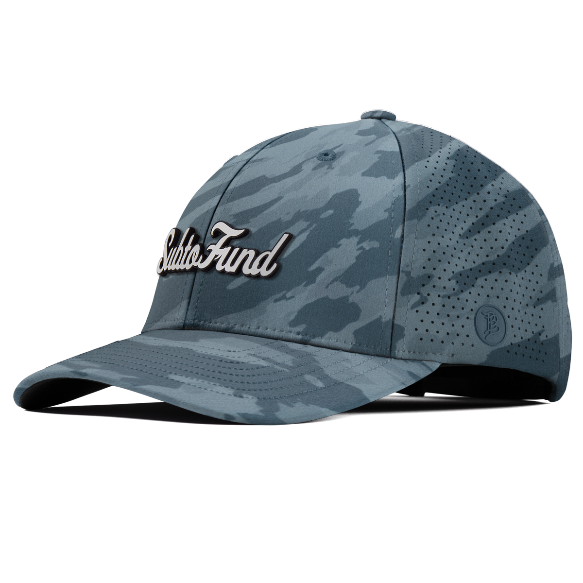 SubtoFund Script White Elite Curved Marine Camo