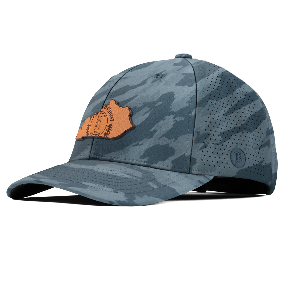 Kentucky 15 Elite Curved Marine Camo