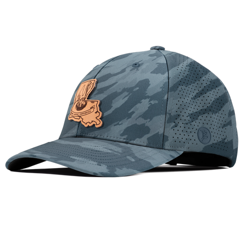 Louisiana 18 Elite Curved Marine Camo