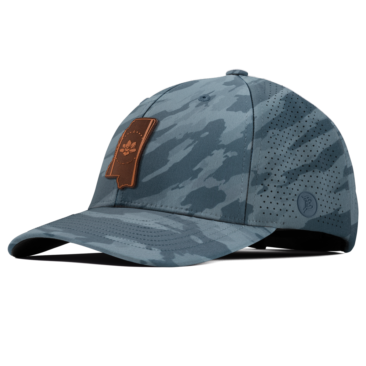 Mississippi 20 Elite Curved Marine Camo