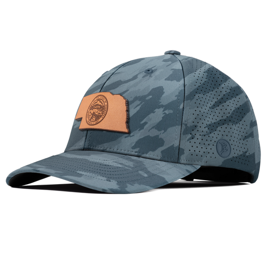 Nebraska 37 Elite Curved Marine Camo