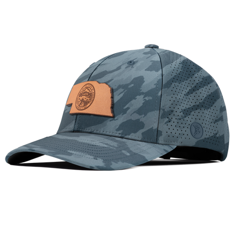 Nebraska 37 Elite Curved Marine Camo