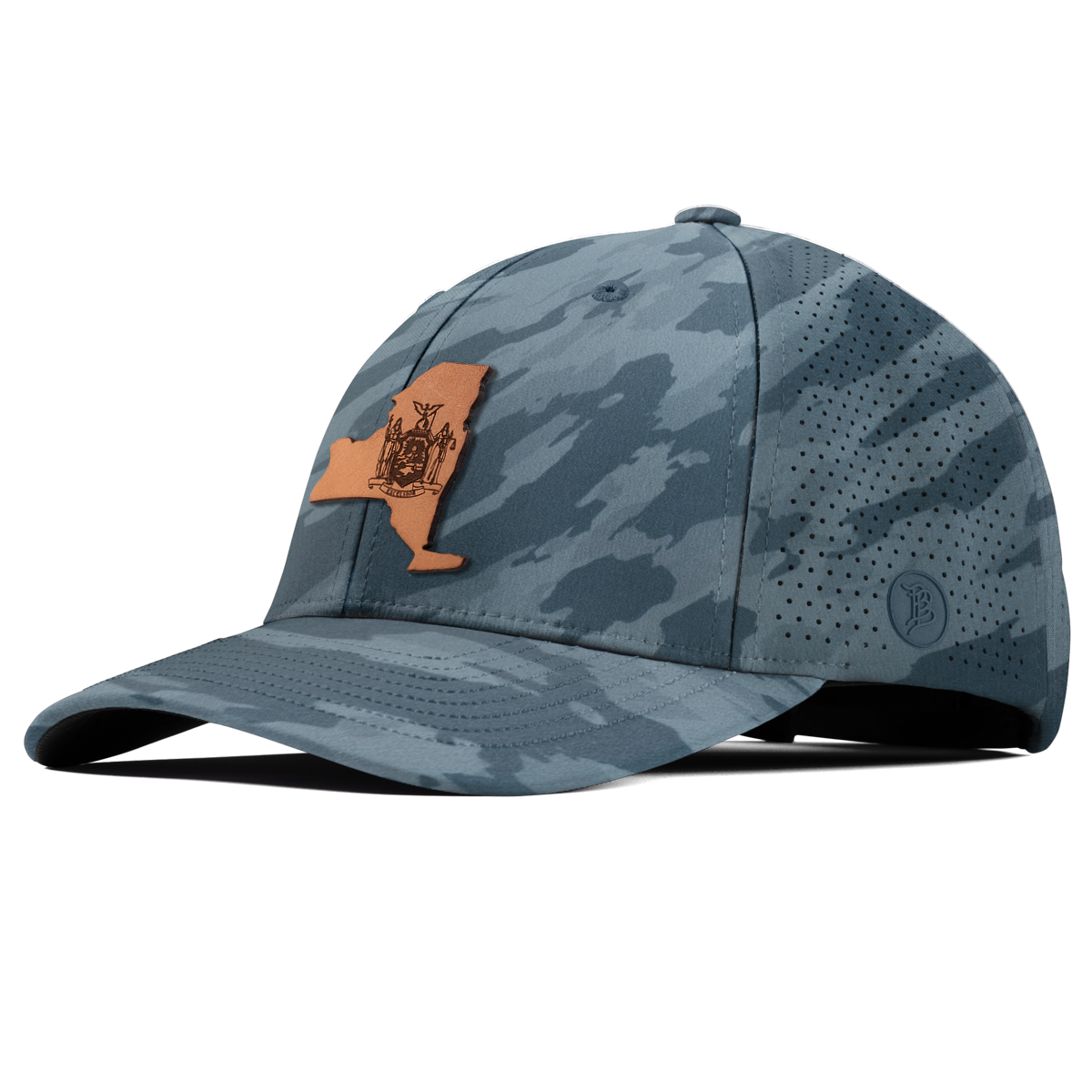 New York 11 Elite Curved Marine Camo