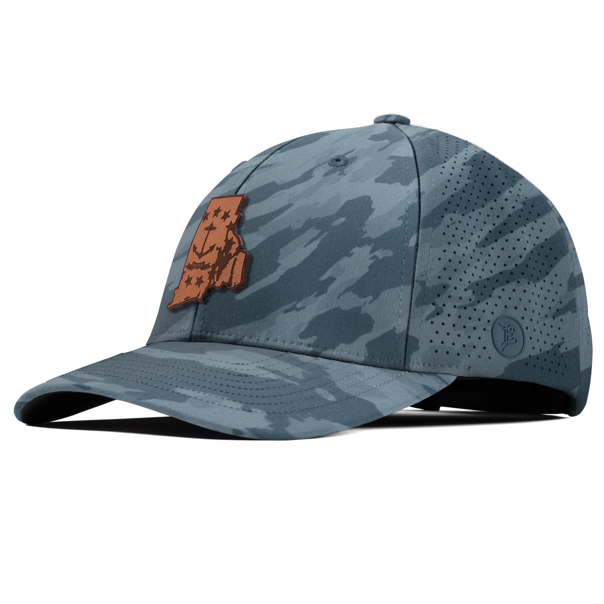 Rhode Island 13 Elite Curved Marine Camo