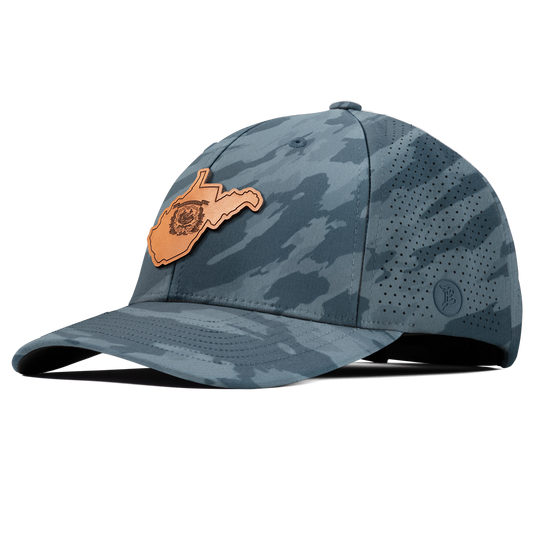 West Virginia 35 Elite Curved Back Marine Camo