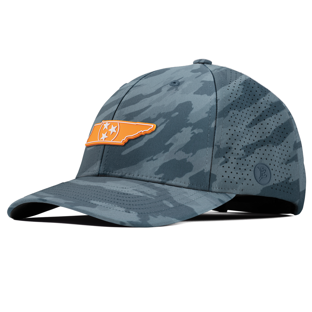 University of Tennessee "Tennessee Orange" Elite Curved Marine Camo