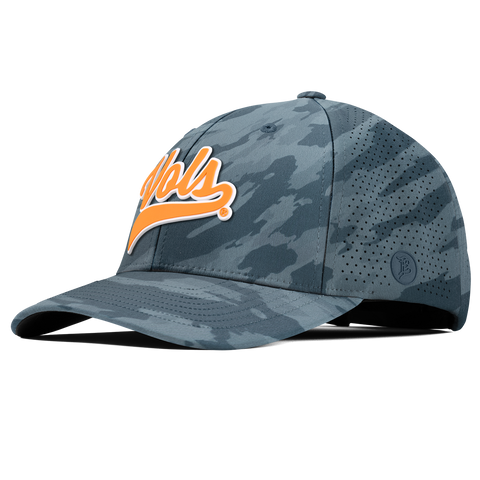 University of Tennessee "Tennessee Vols Script" Curved Elite Marine Camo