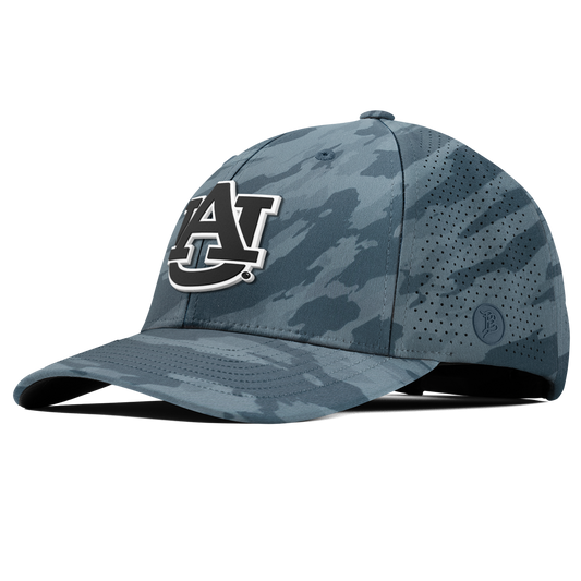 Auburn University "Vintage Auburn Team Logo" Curved Elite Marine Camo