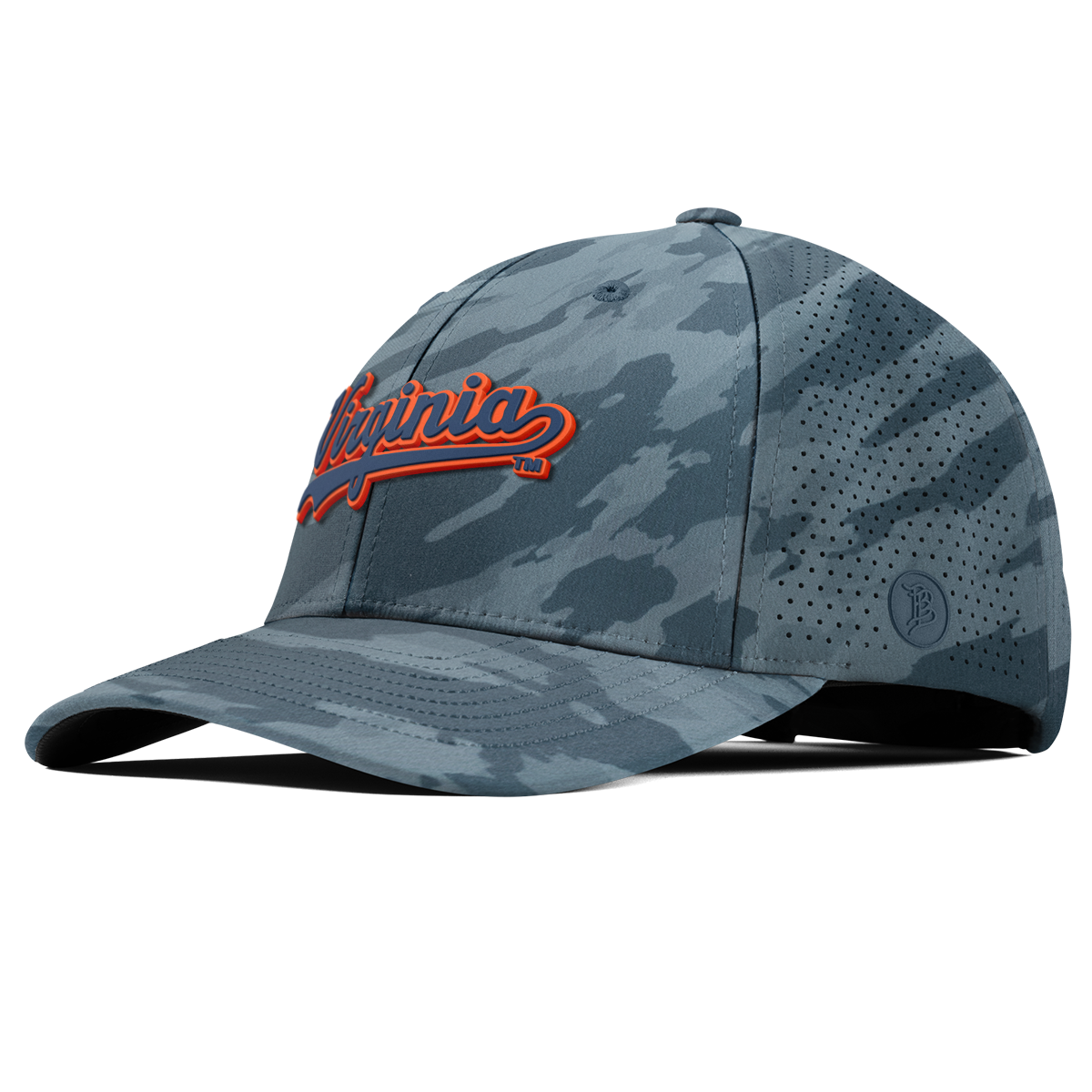 University of Virginia "Virginia Script" Curved Elite Marine Camo