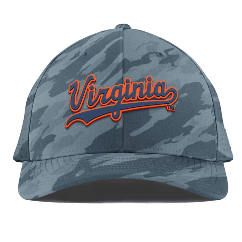 University of Virginia "Virginia Script" Curved Elite Marine Camo