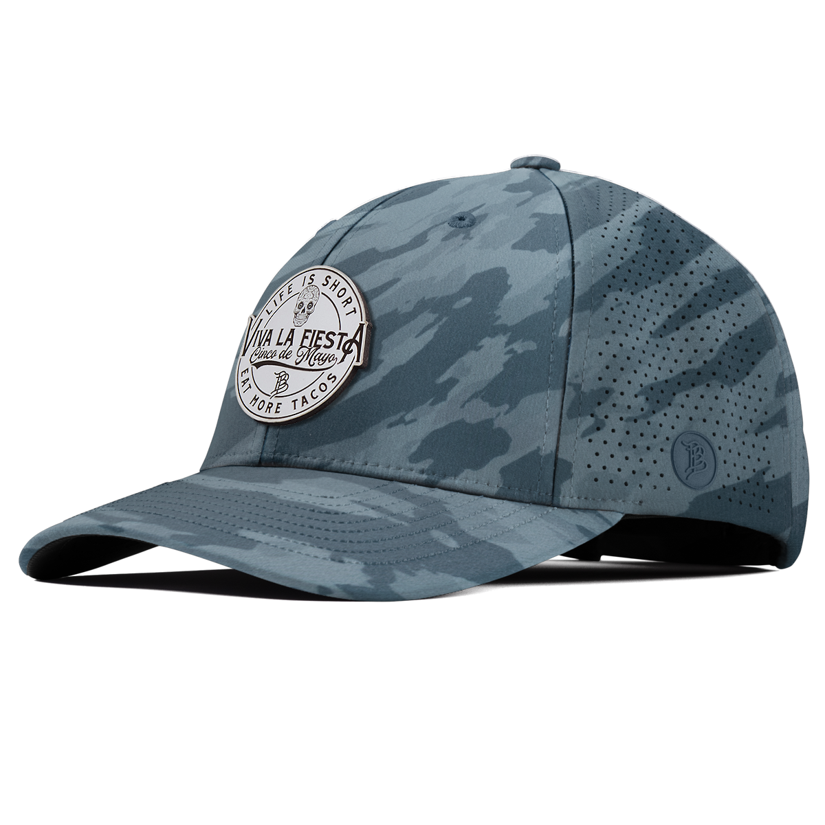 Branded Fiesta Elite Curved Marine Camo