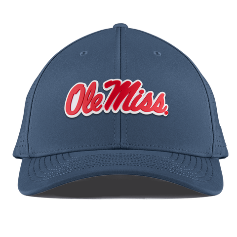 University of Mississippi "Ole Miss Crimson Script" Curved Elite