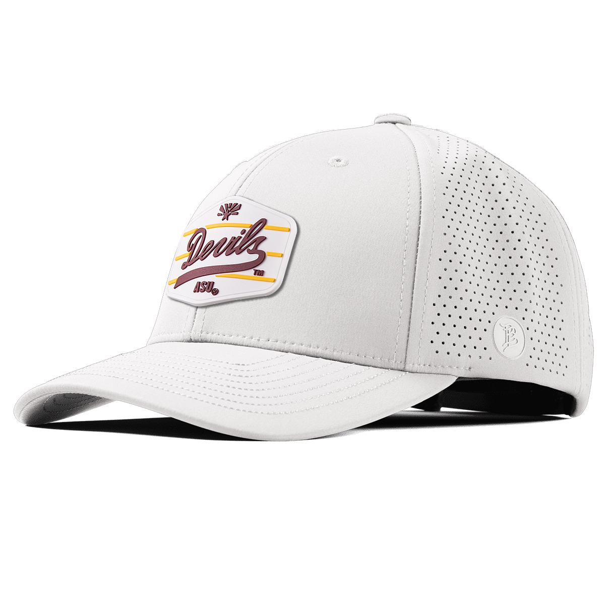 Arizona State University "ASU Devils" Curved Elite White