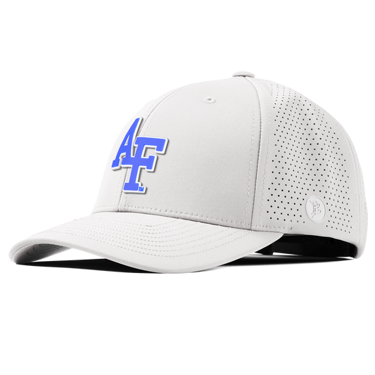 Air Force "Air Force Academy Block" Curved Elite White