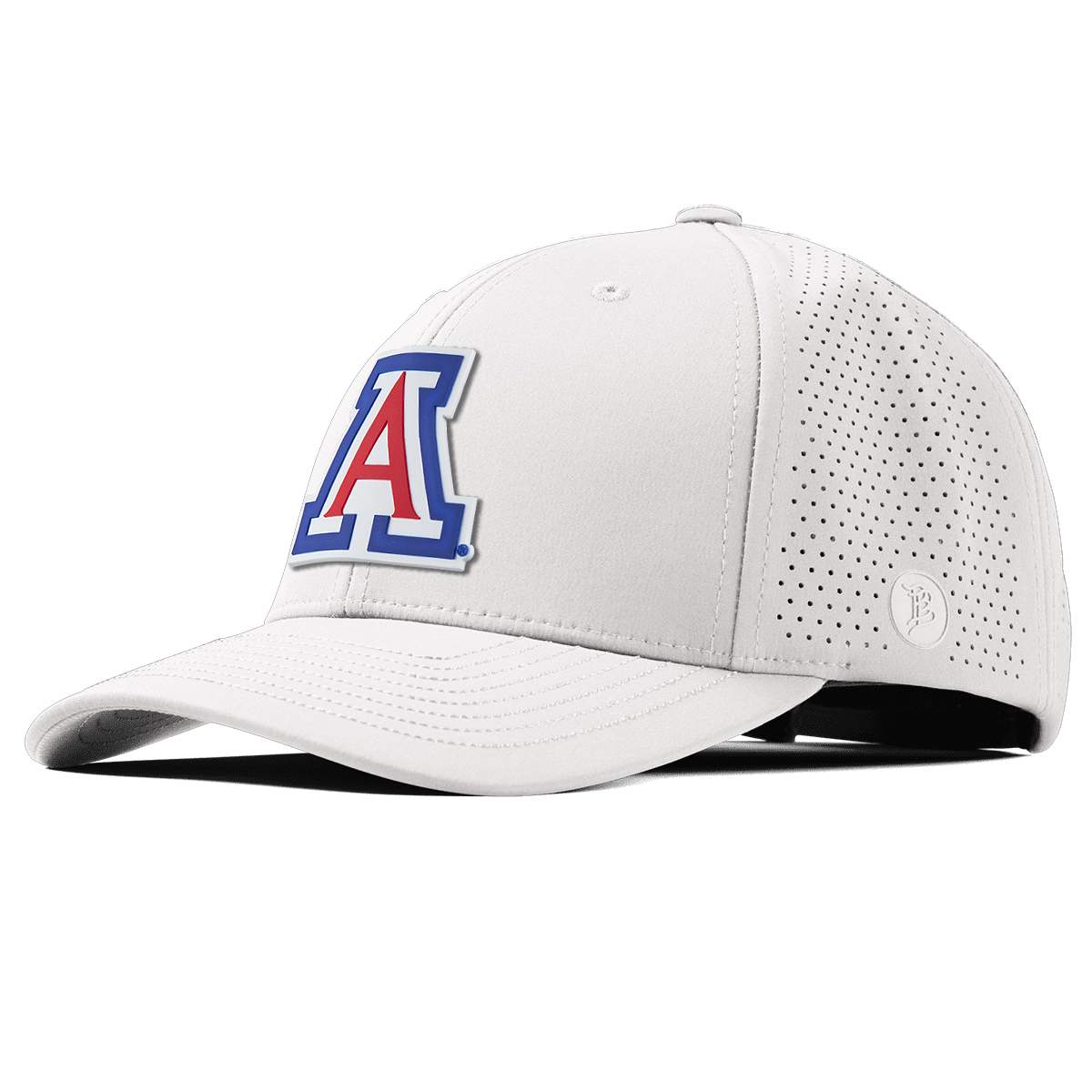 University of Arizona "Arizona Block" Elite Curved White