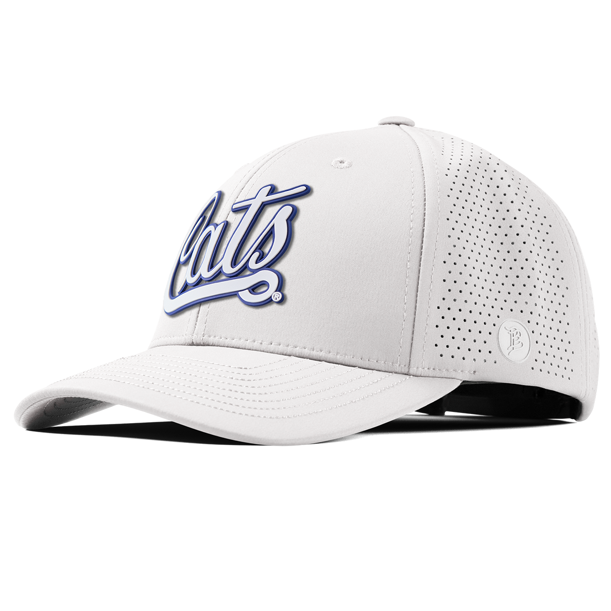 University of Arizona "Arizona Cats Script" Curved Elite White