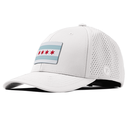 Chicago Flag Elite Curved White