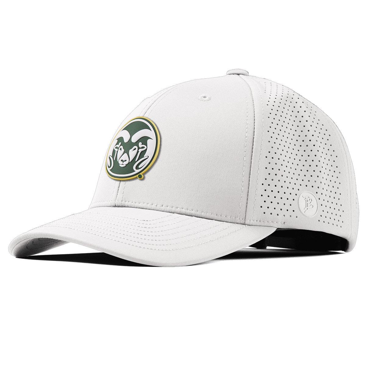 Colorado State University "Colorado State Team Logo" Elite Curved White