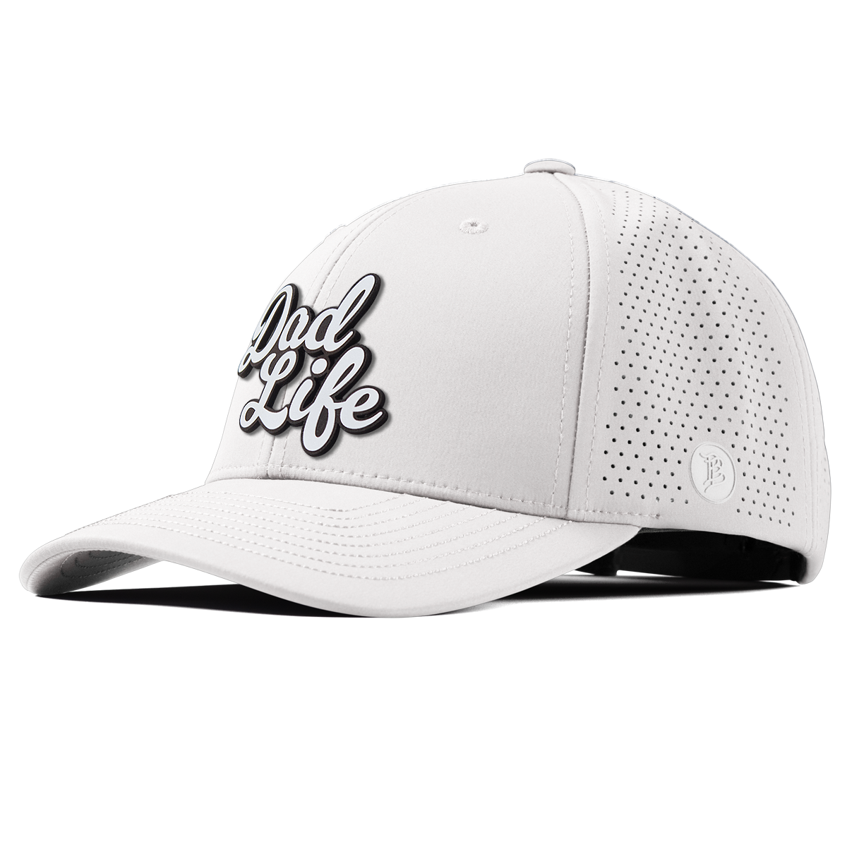 Dad Life Script Elite Curved White