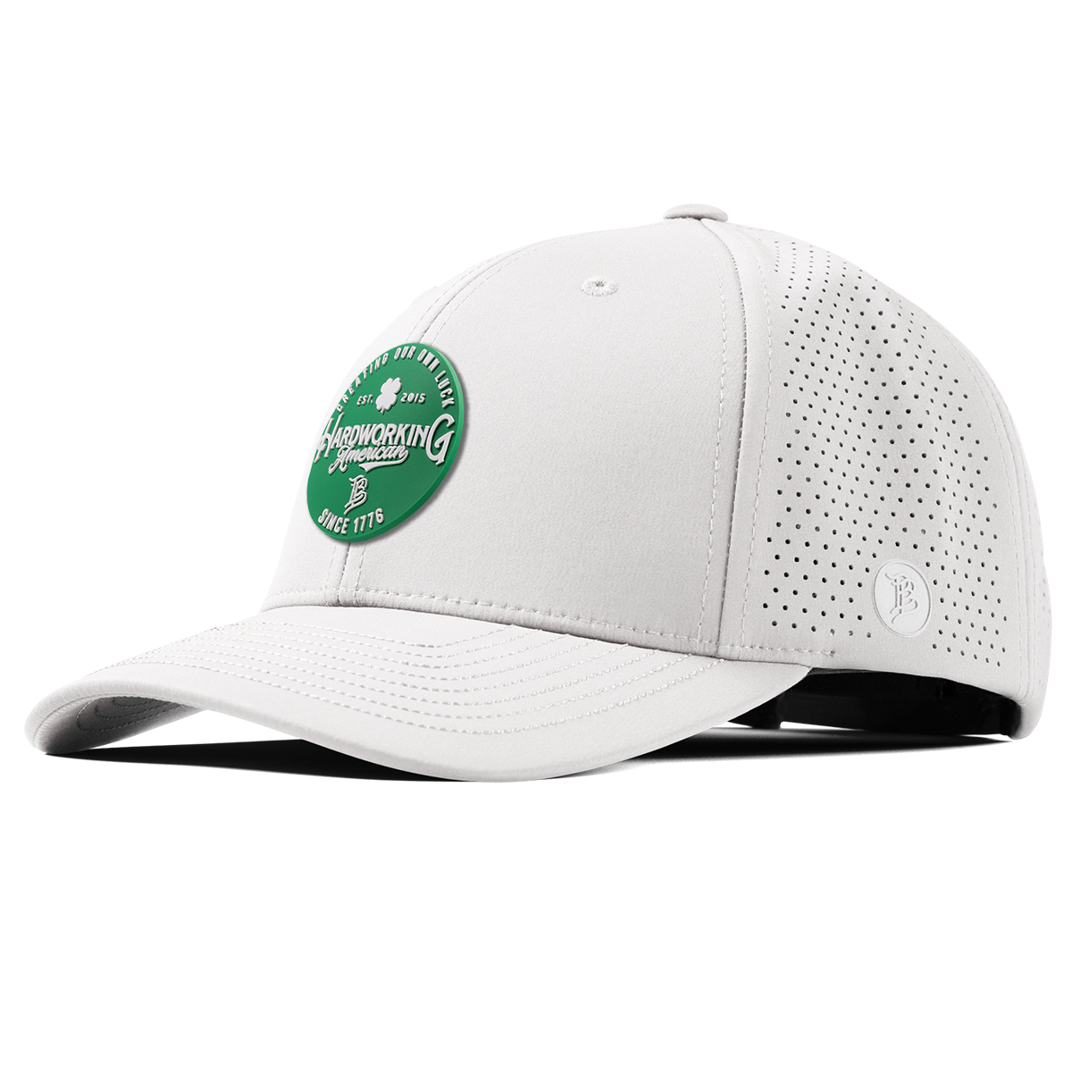 Get The Green Curved Elite White