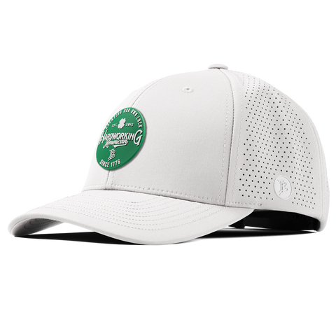 Get The Green Curved Elite White