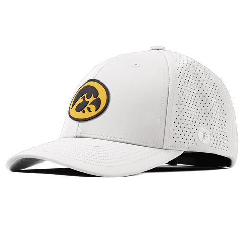 University of Iowa "Iowa Hawkeyes Team Logo" Elite Curved White