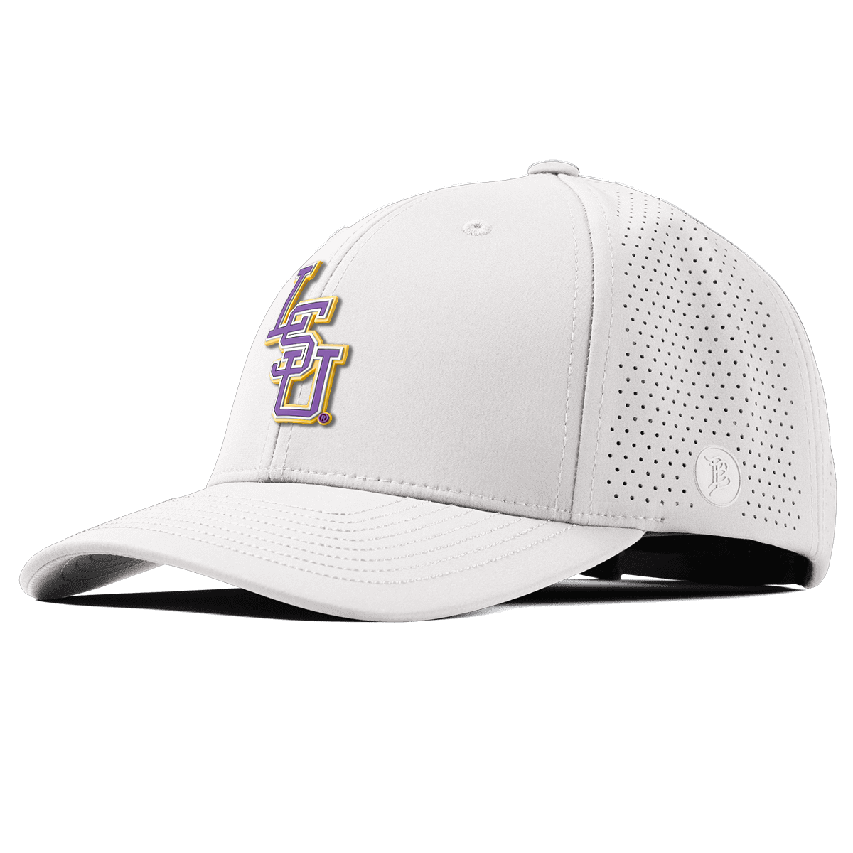 Louisiana State University "LSU Baseball Purple" Curved Elite White