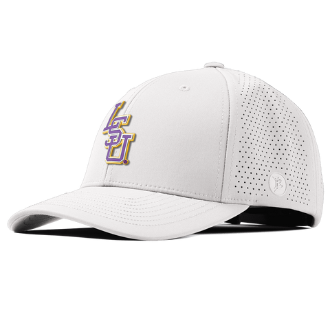 Louisiana State University "LSU Baseball Purple" Curved Elite White