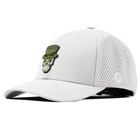 Leprechaun Skull PVC Curved Elite White