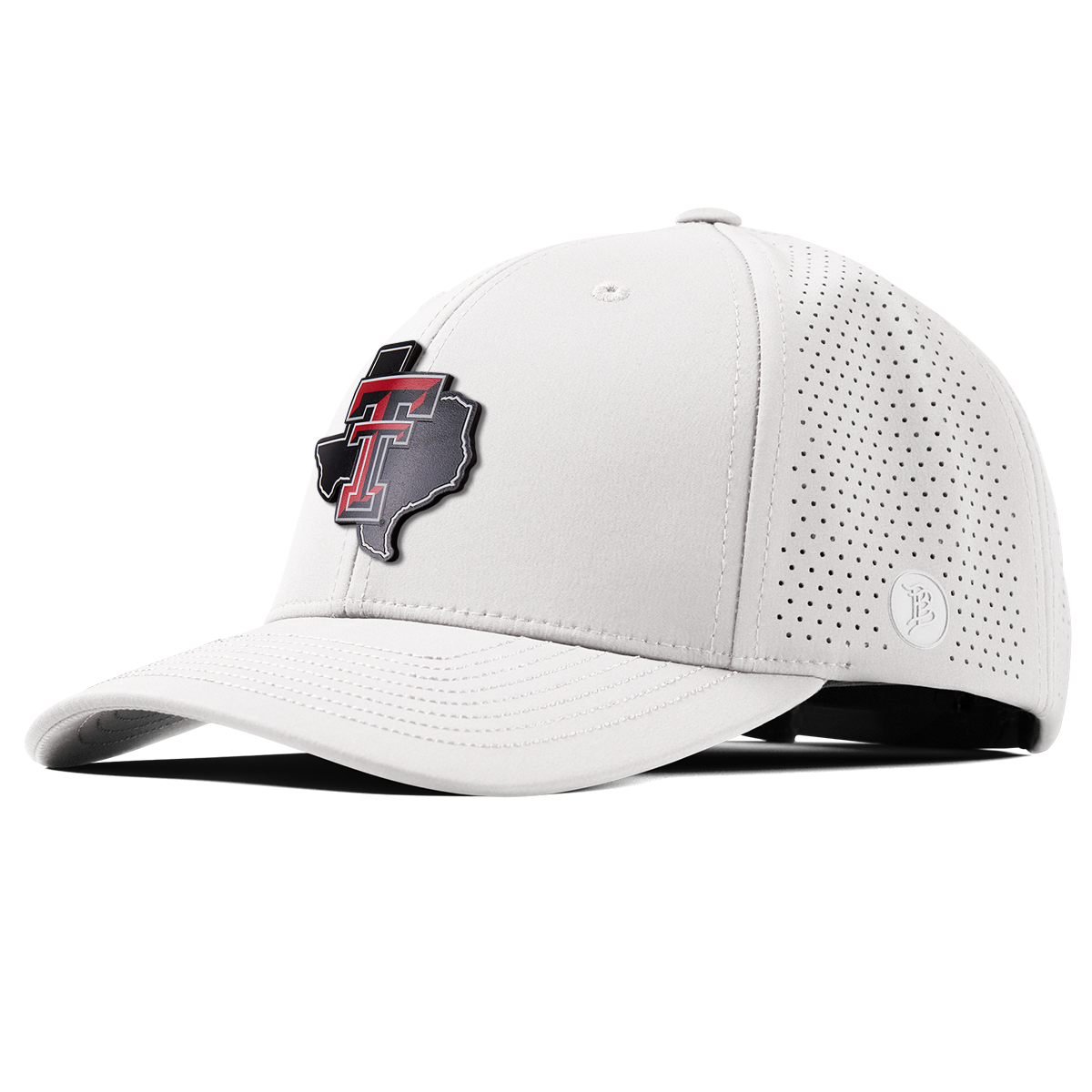 Texas Tech University "Lubbock Local" Curved Elite White