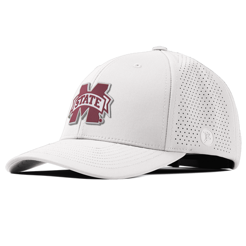 Mississippi State University "Mississippi State Team Logo" Curved Elite White