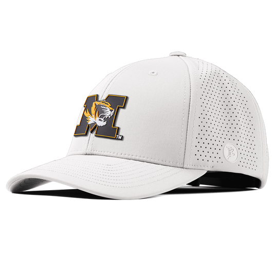 University of Missouri "Missouri M Team Logo" Curved Elite White