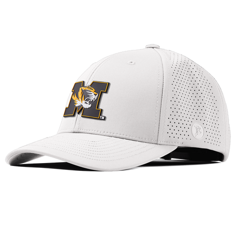 University of Missouri "Missouri M Team Logo" Curved Elite White