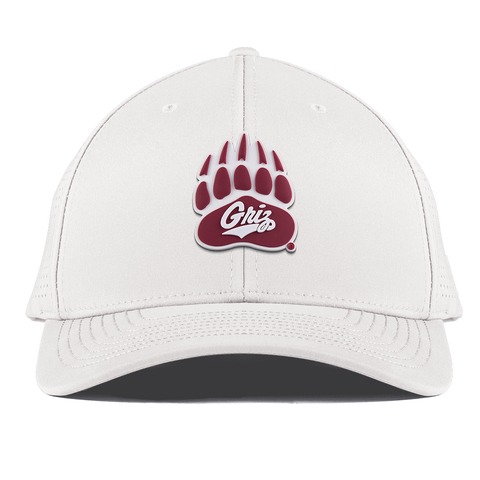 University of Montana "Montana Grizz" Curved Elite White