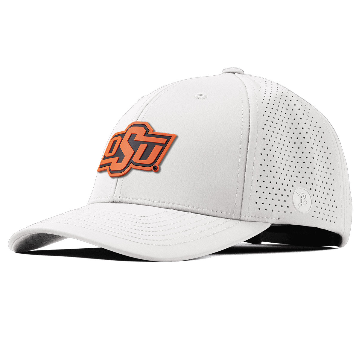 Oklahoma State University "OSU Team Logo" Elite Curved White