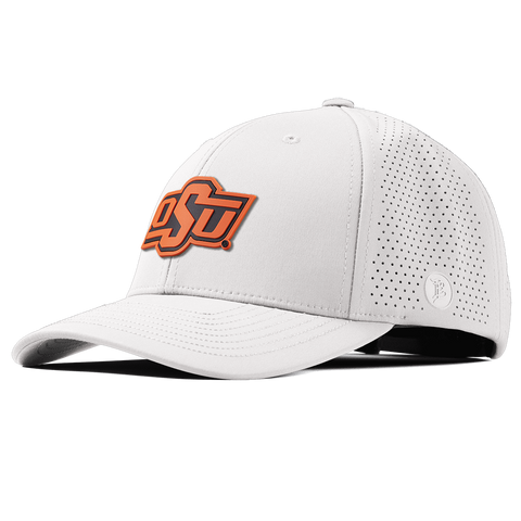 Oklahoma State University "OSU Team Logo" Elite Curved White