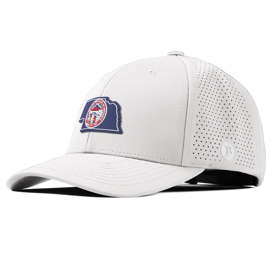 Nebraska Patriot Series Elite Curved White