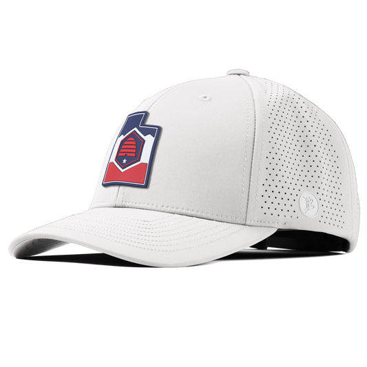 Utah Patriot Series Elite Curved White