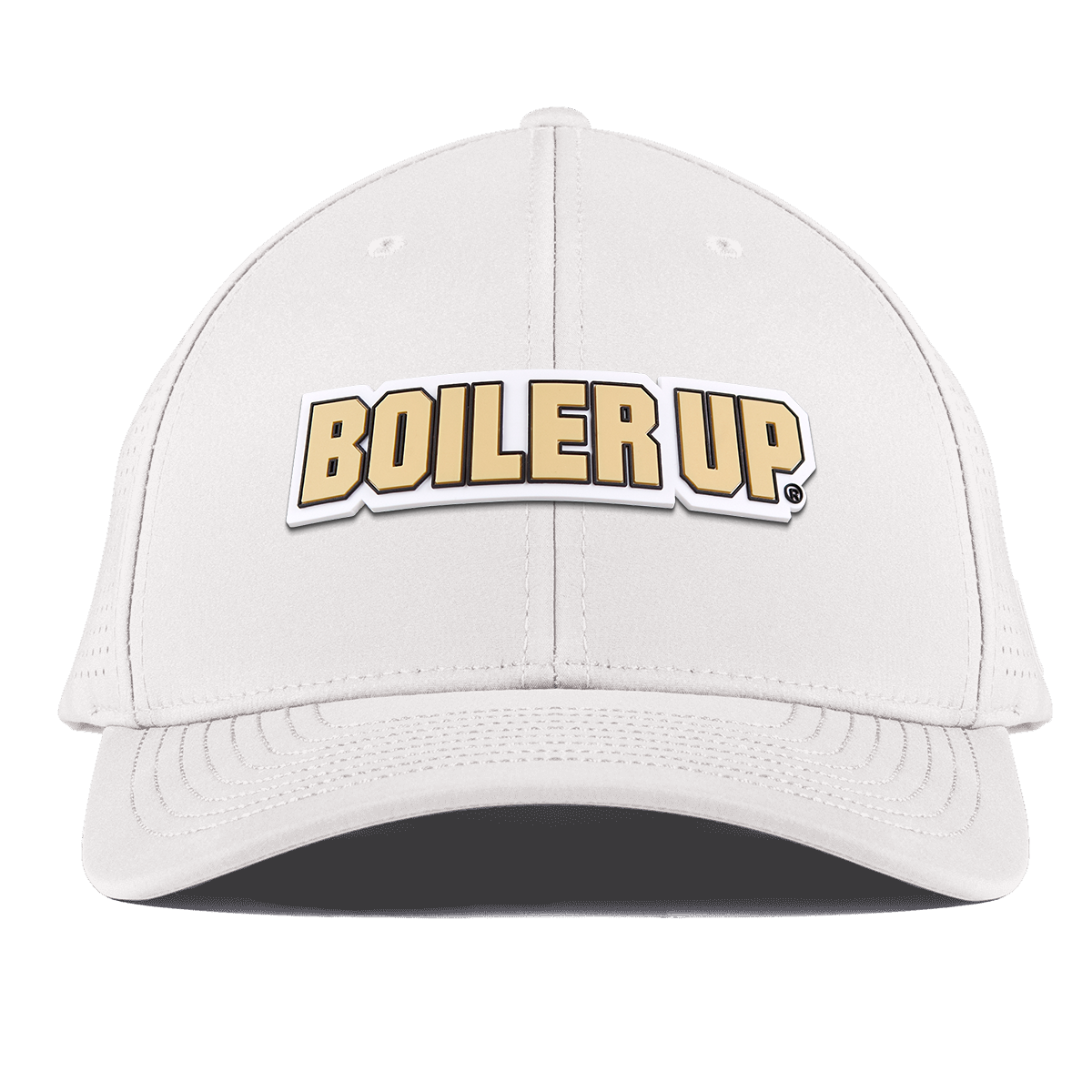 Purdue University "Purdue Boiler Up" Curved Elite White
