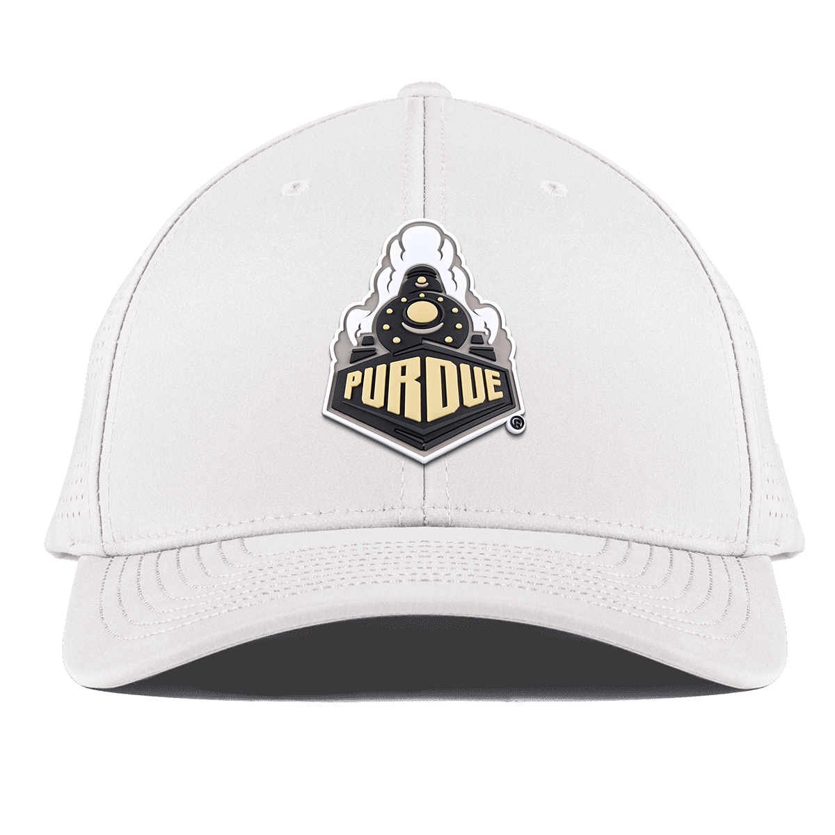 Purdue University "Purdue Team Logo" Curved Elite White