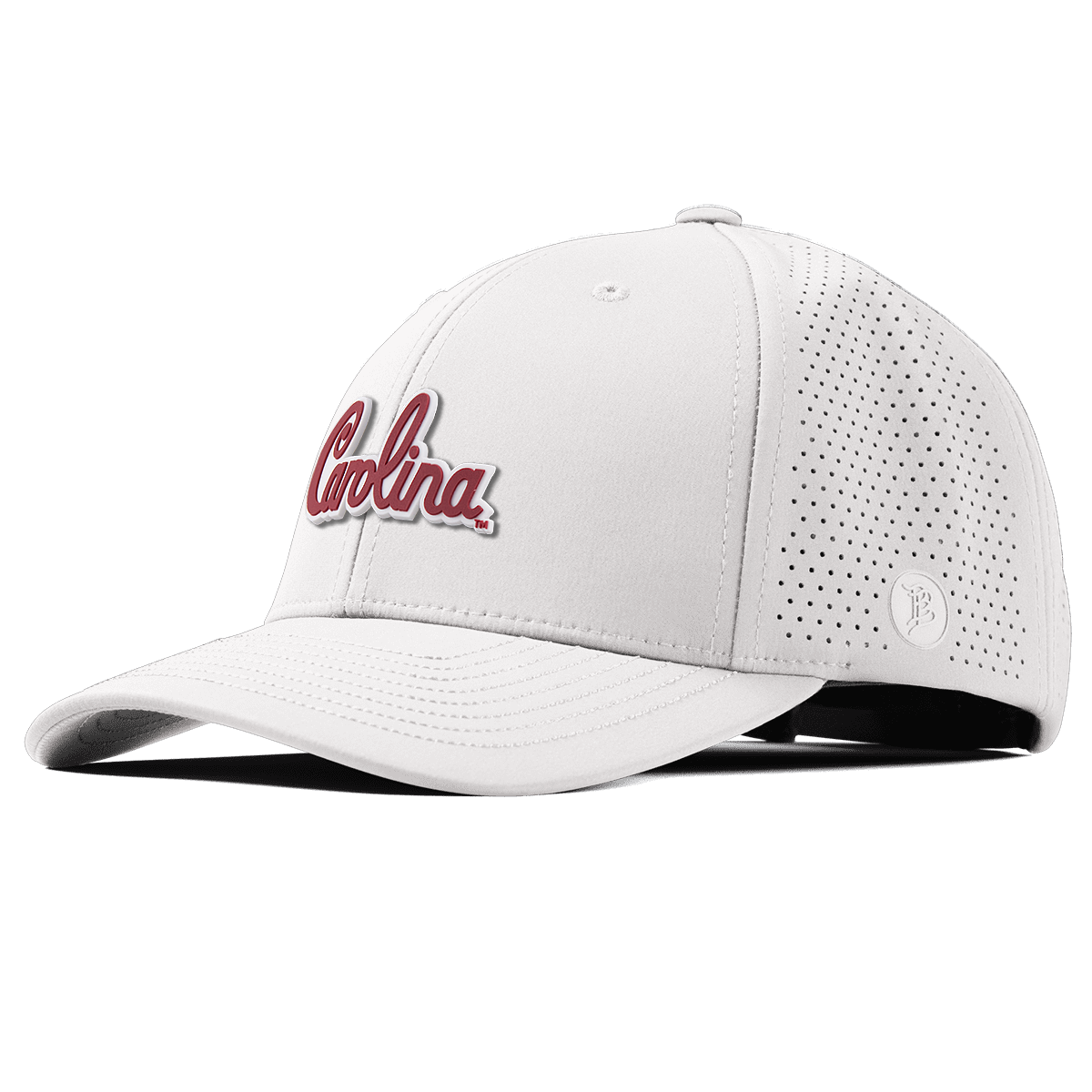 University of South Carolina "South Carolina Script" Elite Curved White