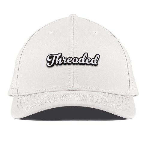 Threaded Script Curved Elite White
