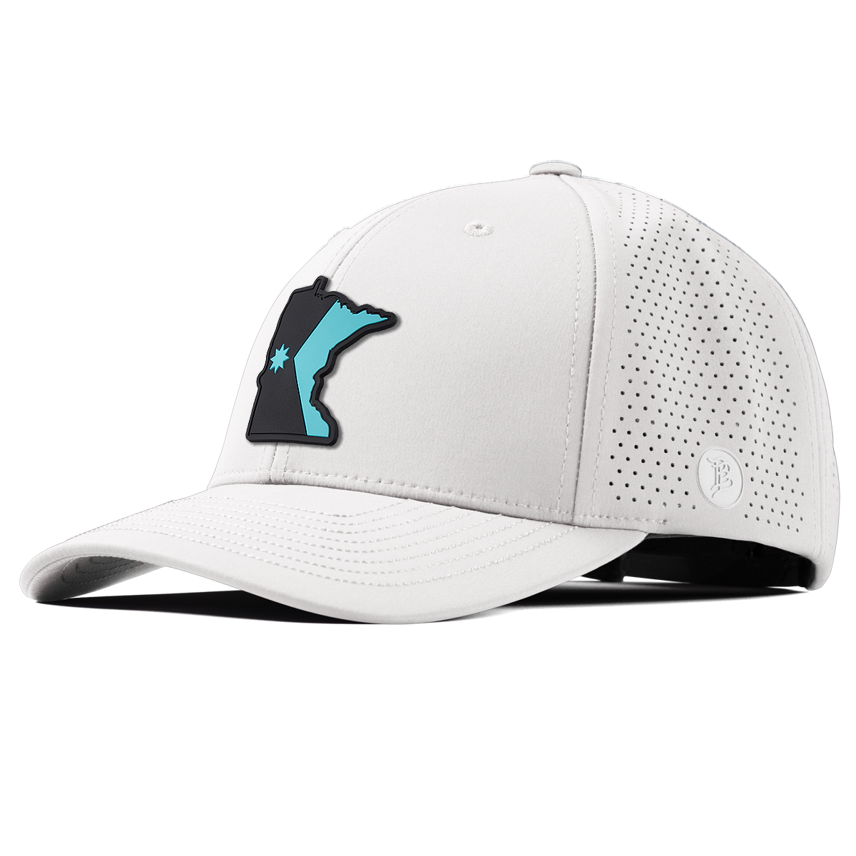 Minnesota Turquoise Elite Curved White